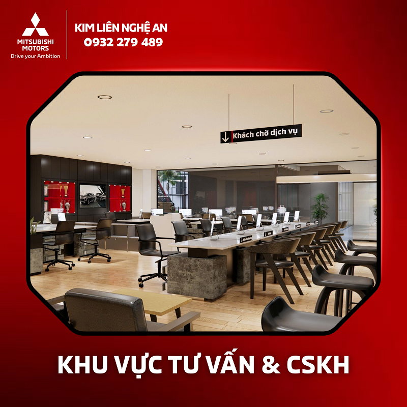 Khu tư vấn dịch vụ chuyên nghiệp