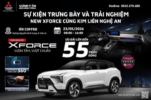 Sự Kiện Trưng Bày Và Lái Thử Xe Mitsubishi Xforce Tại Cửa Lò